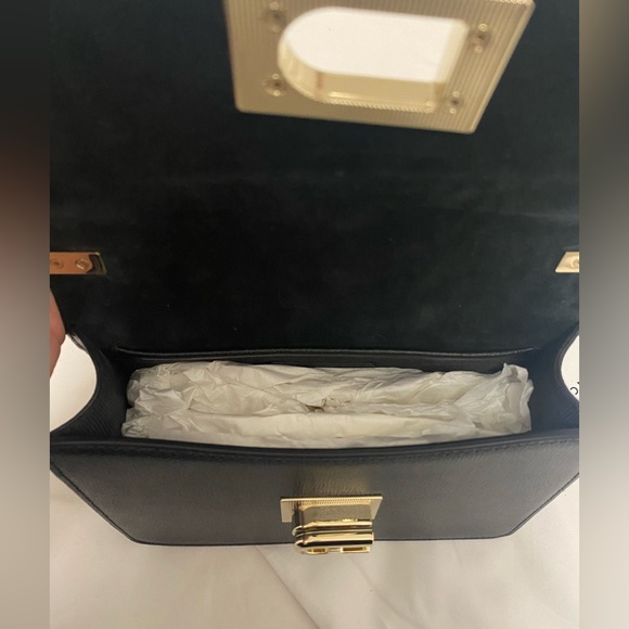 SOLD Furla 1927 Crossbody Mini Nero Bag *NEW* - Picture 6 of 13